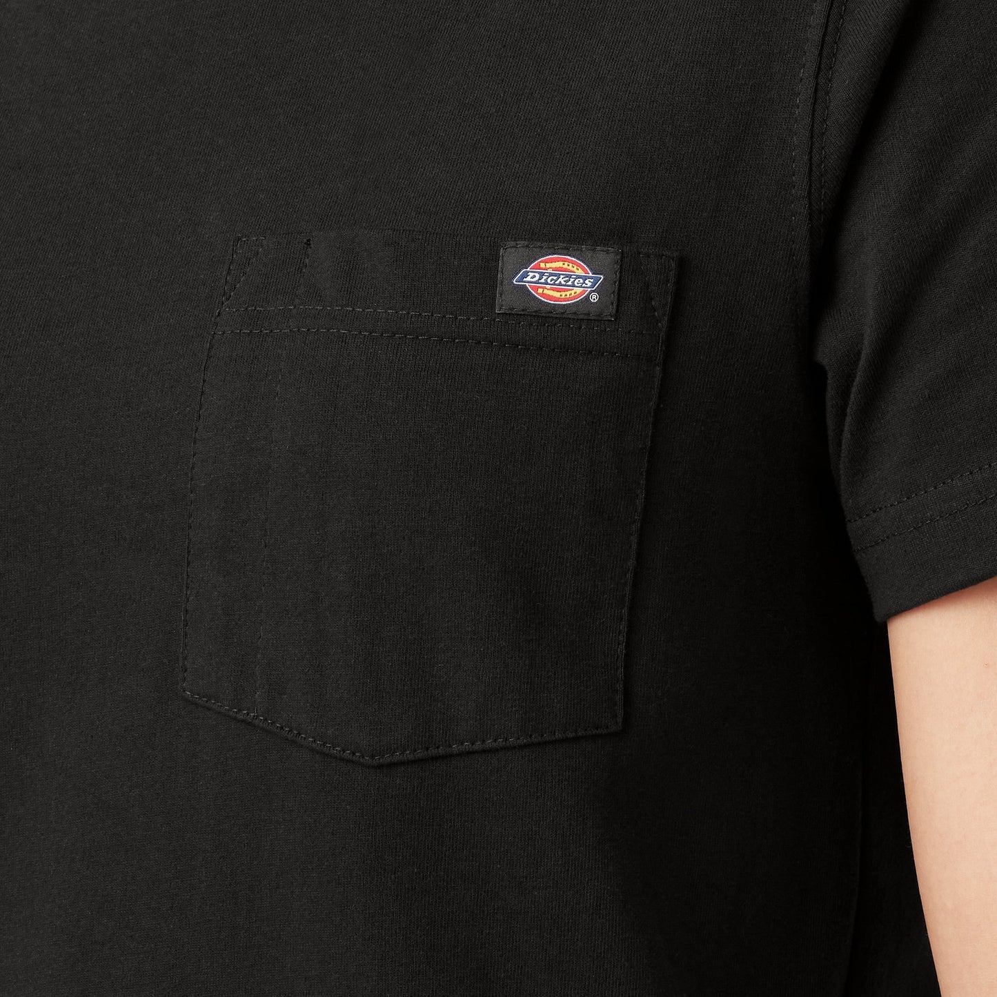 Dickies Women's Heavyweight Short Sleeve Pocket T-Shirt