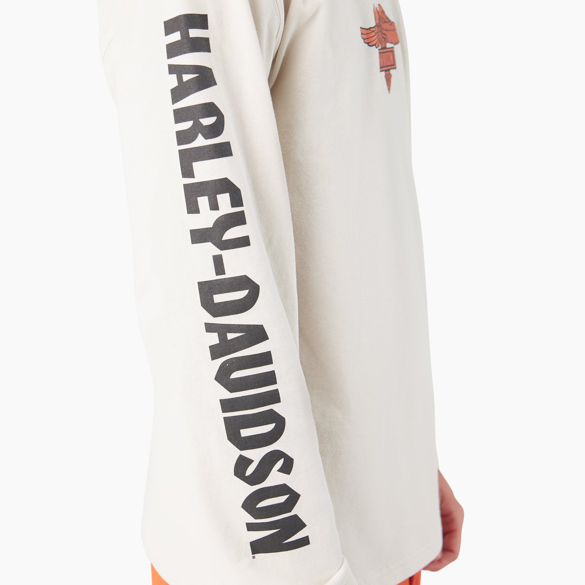 Dickies x Harley-Davidson Heavyweight Long Sleeve Eagle Tee