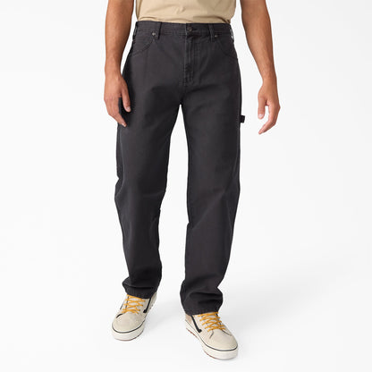 Dickies Worn In Duck Carpenter Pants